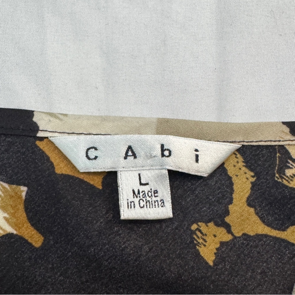 CAbi Leopard Print Ruffle Cami Tank Top - Picture 5 of 8